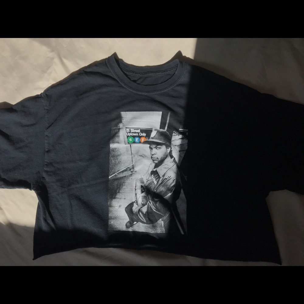XL cropped ice cube t-shirt